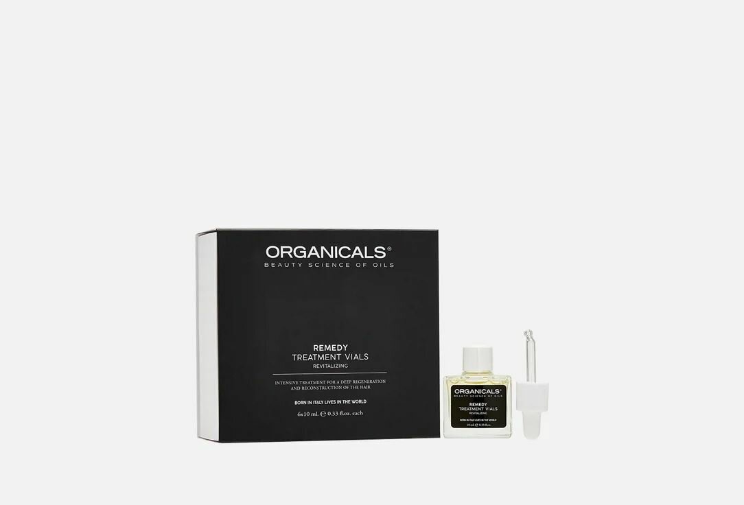 ORGANICALS Средство против выпадения волос TREATMENT VIALS REVITALIZING 6*10мл