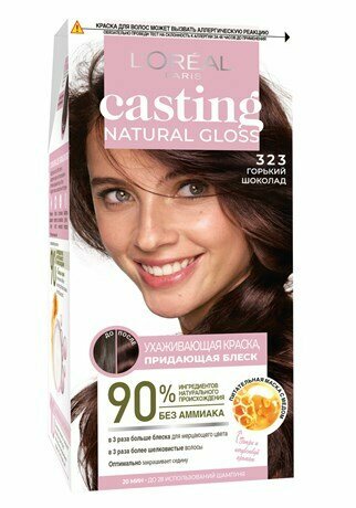 Краска для волос LOreal Paris Casting Natural Gloss 323, 200мл