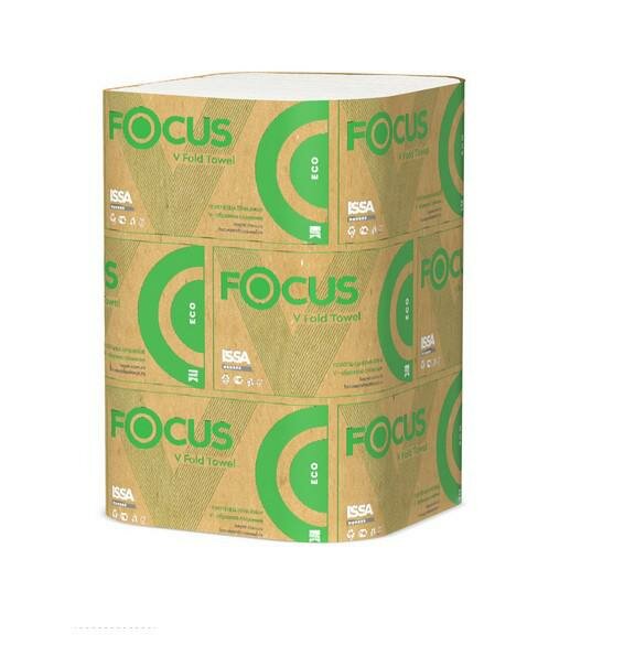 Полотенца бумажные Focus Extra 1-нослойная 250лист. белый (упак.:12шт) (5044994) - фото №9