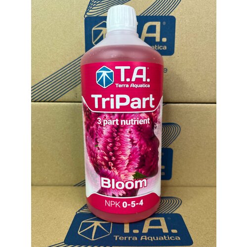 ghe terra aquatica flora series tripart bloom 1л пипетка дозатор удобрение для растений для стадии цветения Удобрение Terra Aquatica TriPart Bloom 1л (GHE Flora Bloom)