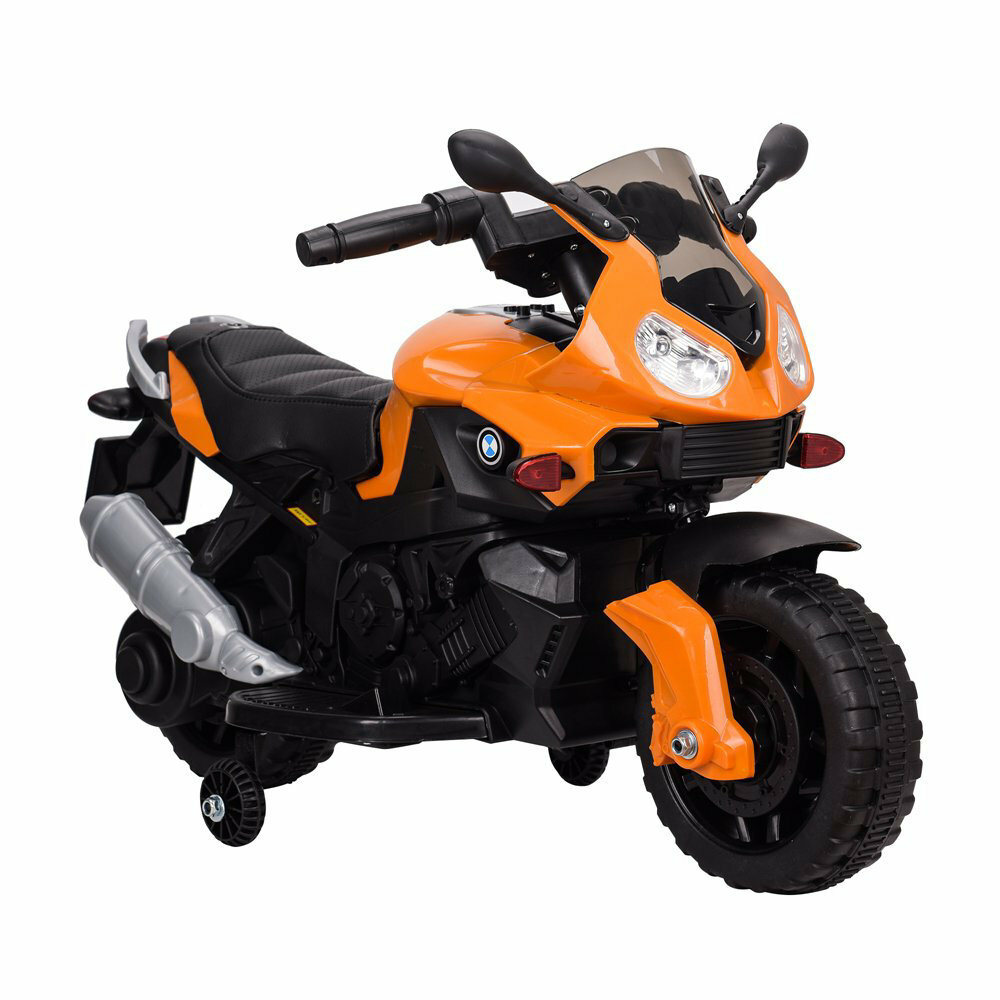 Электромотоцикл Toyland Minimoto Оранжевый 1x6V/4.50Ah JC917 ОРж JC917ОРж