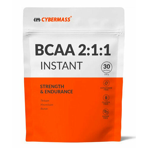 bcaa powder 2 1 1 1000 g яблоко зеленое Bcaa 2:1:1 Cybermass 150 г (Зеленое яблоко)