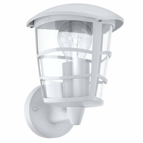 Уличный светильник настенный ALORIA 1х60WE27 H225 алюминий белыйпластик прозрачный 4008₽