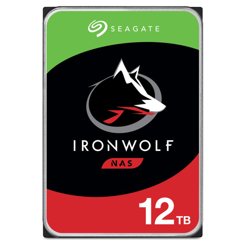 Жесткий диск Seagate IronWolf NAS ST12000VN0008 12TB 35 SATA 6Gbs 7200rpm 256MB 24x7 Bulk 632278 38430₽