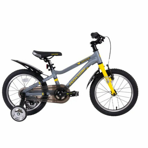 Детский велосипед TechTeam Drift 16 2024 серый NN012323 15680₽