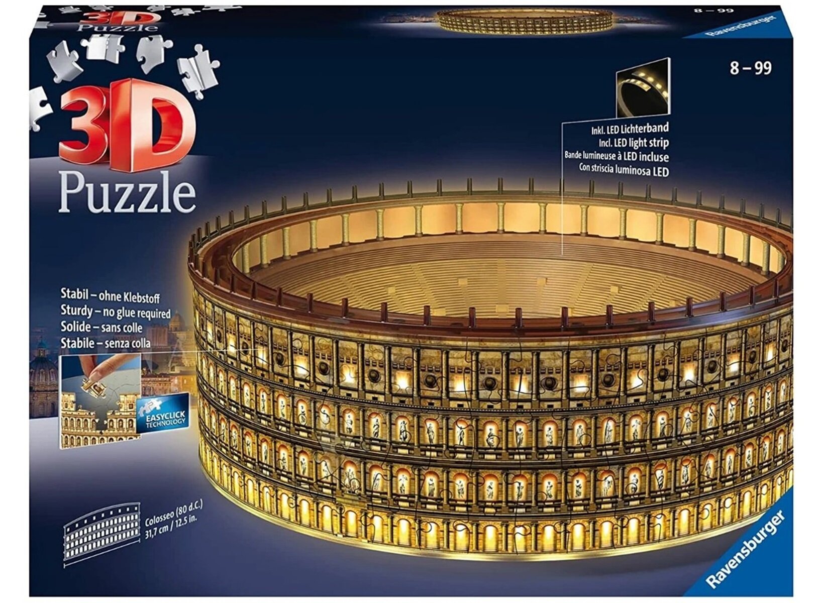 Пазл Ravensburger Ночной Колизей, 3D, 216 дет. 11148