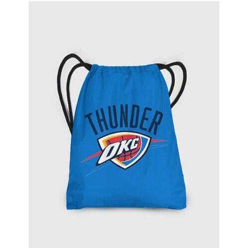 ирис тандер эхо Мешок для сменной обуви баскетбольный клуб НБА Oklahoma City Thunder - Оклахома-Сити Тандер
