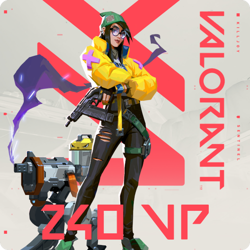 Игровая валюта Valorant points 240 VP Россия 18200₽