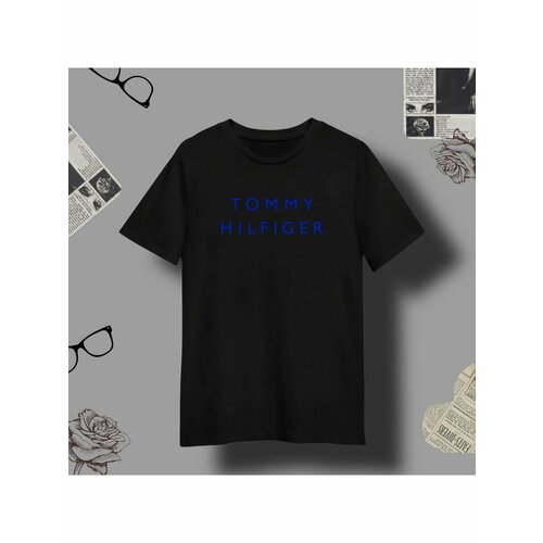 футболка tommy hilfiger размер xxxl [int] черный Футболка tommy hilfiger, размер XXXL, черный