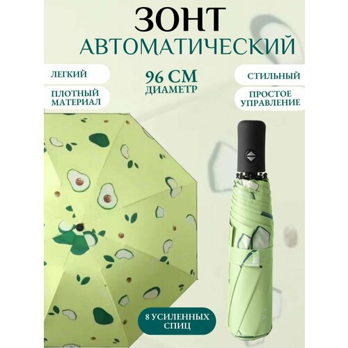 Мини-зонт Дождя.NET, зеленый