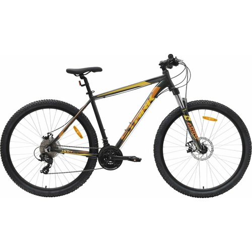 Горный велосипед STARK Indy 29.2 D темный мультицвет/оранжевый, желтый 18