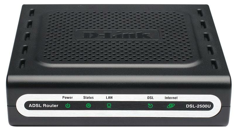 ADSL модем внешний D-Link DSL-2500U/RU электротовар