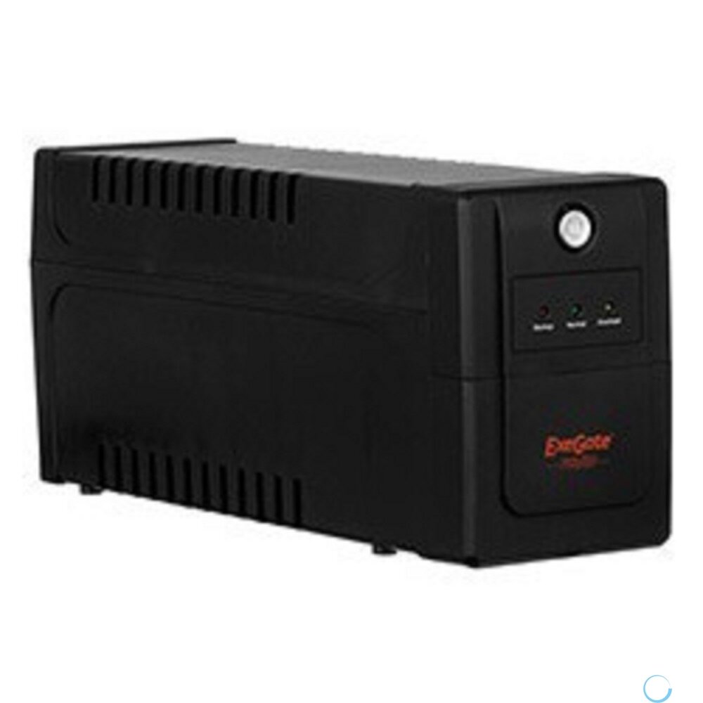 Источник бесперебойного питания Exegate EP285555RUS 650VA/360W, LED, AVR,2 евророзетки, RJ45/11, USB, black - фото №5