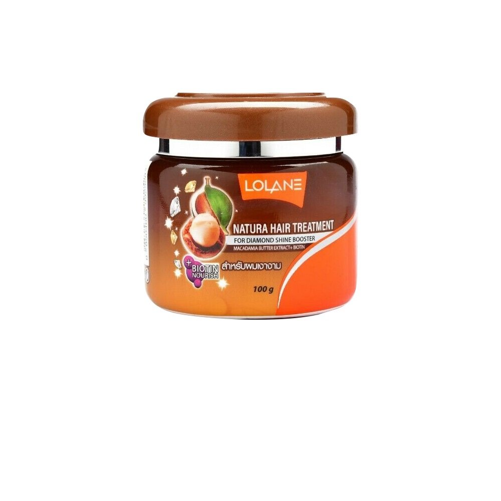 Lolane Маска для лечения волос с маслом ореха макадамии - Lolane mask hair treatment with macadamia oil, 100 мл