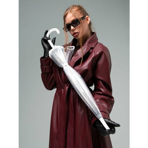 Зонт-трость River-Amico, белый/прозрачный