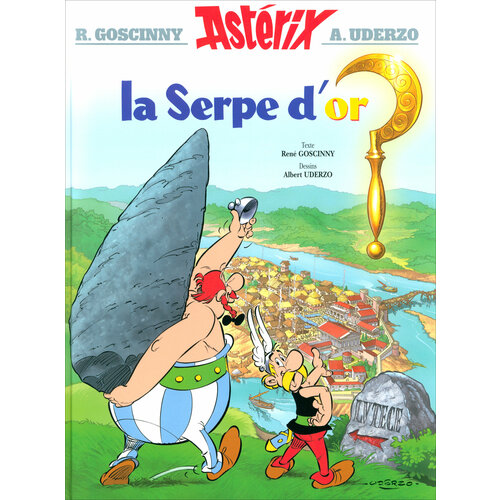 Asterix. Tome 2. La serpe d'or / Книга на Французском