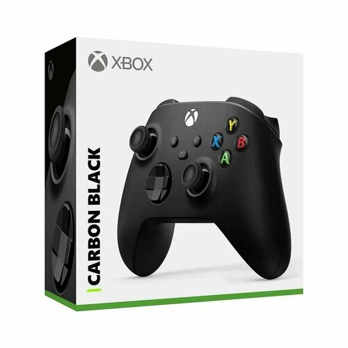 Беспроводной джойстикгеймпад Xbox Carbon Black 700000₽