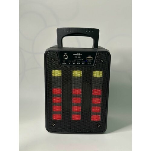 Колонка беспроводная Bluetooth с LED подсветкой EQ Light 4 inch GTS-1869 128000₽