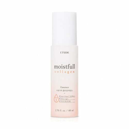 ETUDE HOUSE Moistfull Collagen Essence Увлажняющая эссенция для лица с коллагеном 80мл коллагеновая эссенция для лица etude house moistfull collagen essence 80мл