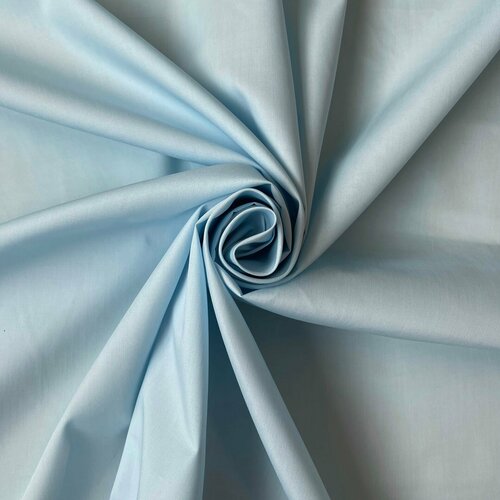 Рубашечная однотонная Голубой 150 см отрез 150 см х 150 см 1391₽