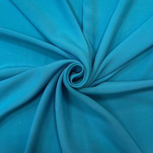 Штапель однотонный Однотонный LZ 2019-06145 130gr B штапель Бирюзовый 145 см 1344₽