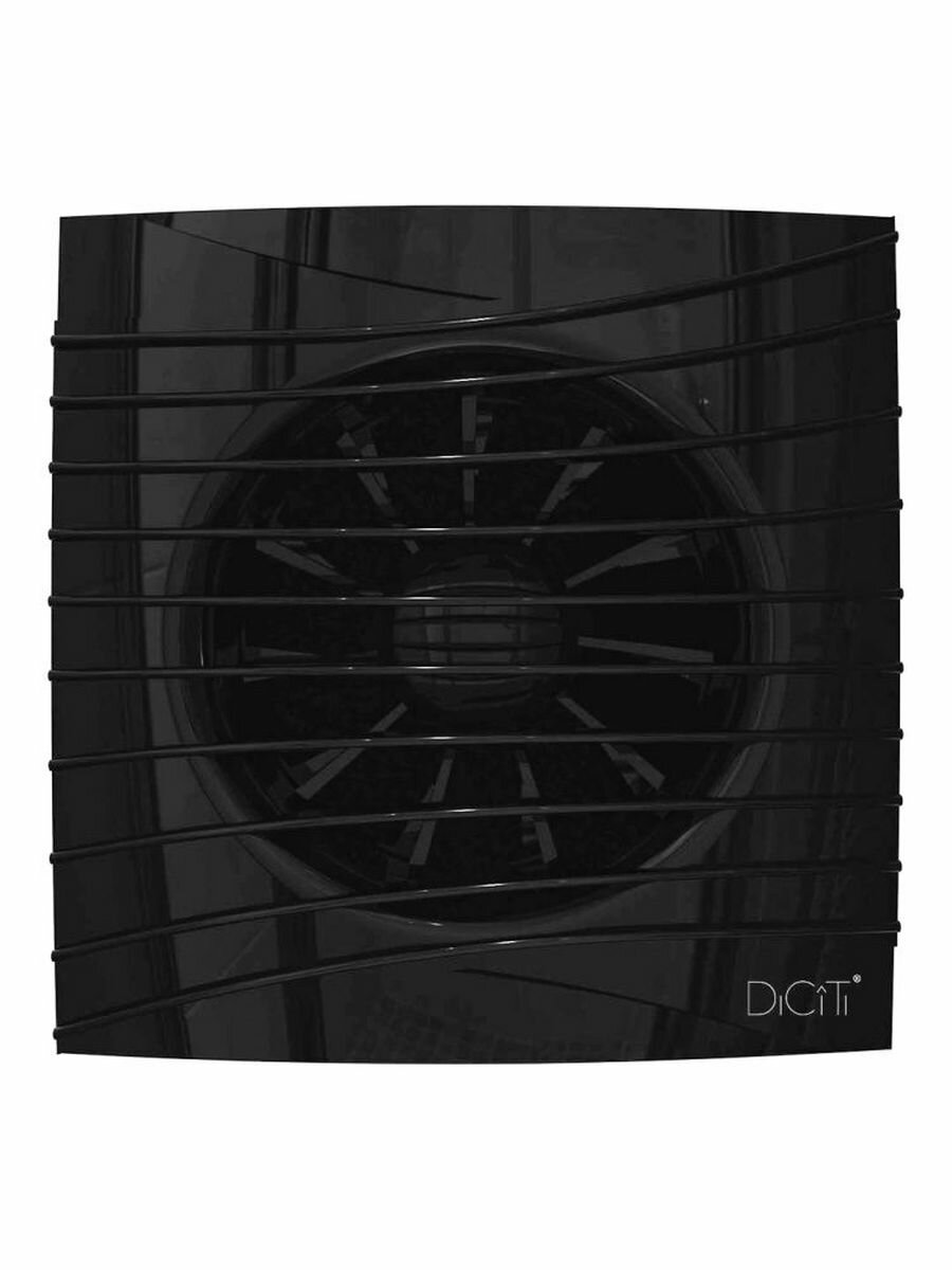 Вентилятор накладной DICITI SILENT-4C-Obsidian, D100 мм обр. клапан — фото 1