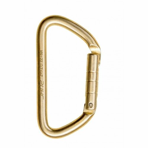 Ринг Карабин стальной трапеция кейлок с прямой защелкой, 22 кН нагрузка 2243.38кг. (№12)