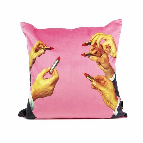 Подушка Seletti Toiletpaper Cushion Pink Lipstick 02332 11560₽