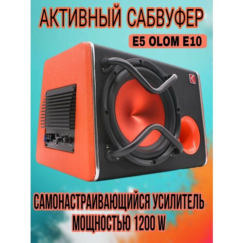 Активный сабвуфер E5 OLOM E10 10 дюймов 1200 W 1100000₽