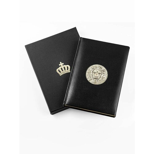 Ежедневник недатированный с бронзовой накладкой ЛЕВ А5 7250₽