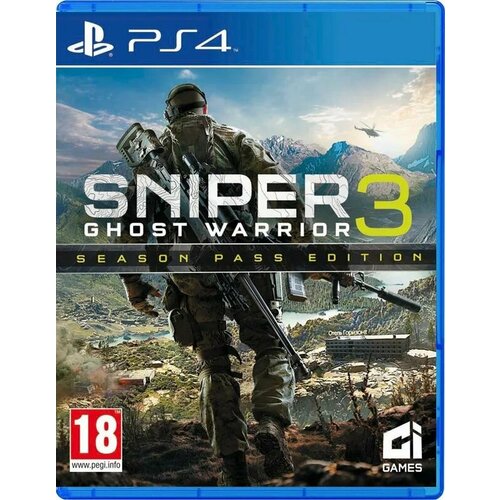 Игра на диске Sniper: Ghost Warrior 3. Season Pass Edition (PS 4, PS 5, Русские субтитры) снайпер воин призрак 3 sniper ghost warrior 3 season pass edition ps4