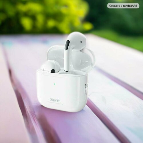 Беспроводные мини наушники REMAX W6 для Apple iPhoneIPadMacBookAndroidSamsungSonyhuaweiXiaomiTWSИгровыеБелые 299000₽