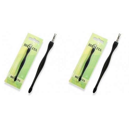 Белита Триммер для удаления кутикулы классический цвет черный 11 см 2 шт 860₽