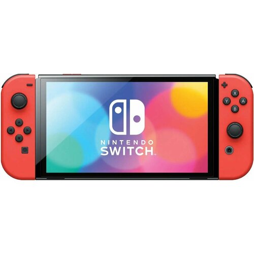 Прошитый Nintendo Switch Oled Marioкрасный 512gb 100игр 4590000₽