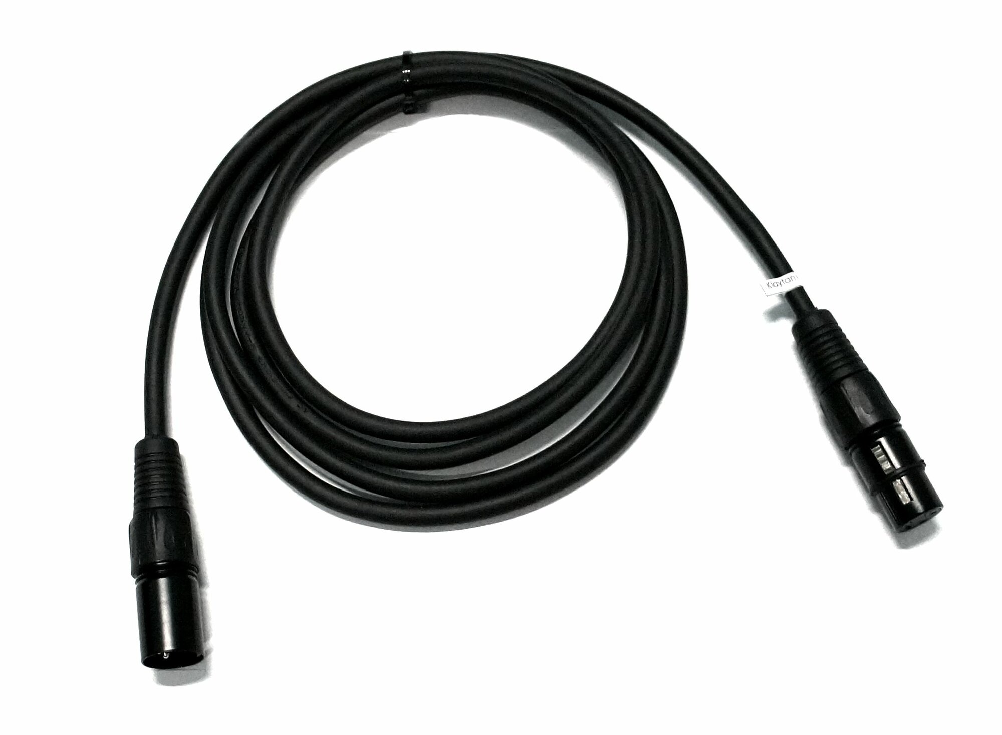Klaytan DMX-Cable-2 - кабель DMX, 2 метра XLR(M) - XLR(F)