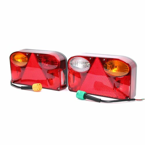 Фонарь задний TRAILERCOM TR001 Bajonet с лампами комплект 2шт для прицепа 3710₽