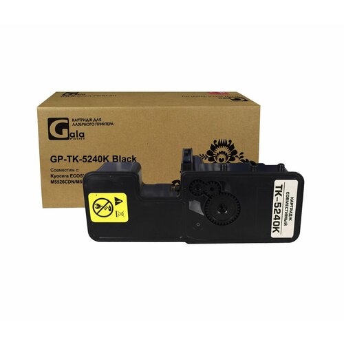 Картридж GalaPrint TK-5240K, 4000 стр, белый черный
