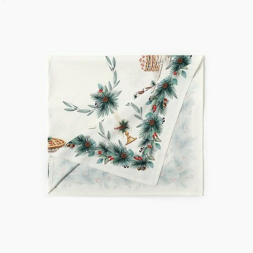 Набор столовый New Years treat скат150х180см -3см с вгмо салф40х40см-8 шт 100хл 4507₽