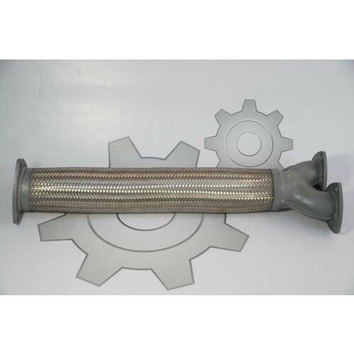 Металлорукав МАЗ в сборе сетка нержавеющая сталь 500А-1203126 3500₽