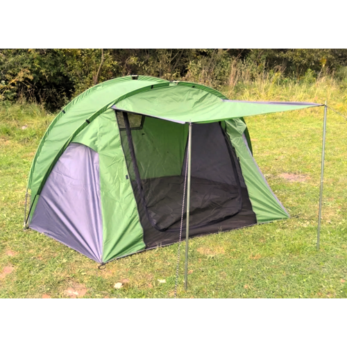 Палатка туристическая 3-х местная кемпинговая / С москитной сеткой / В чехле