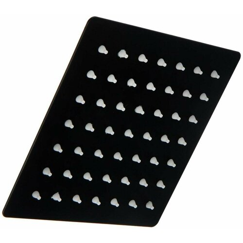 Лейка стационарная квадратная 15 х 15 см 1 режим нержавеющая сталь 819₽