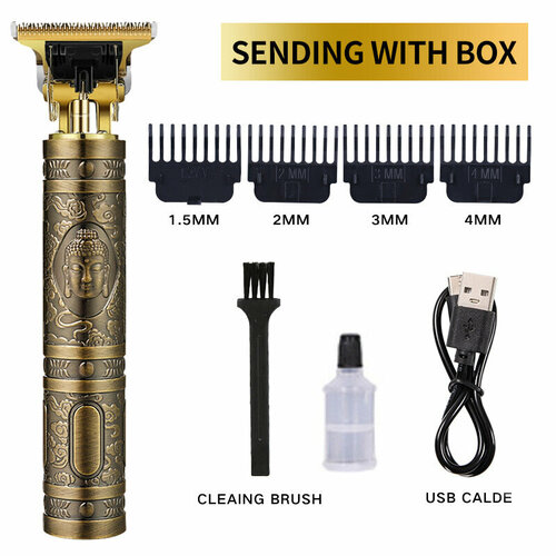 Профессиональная машинка для стрижки волос с белой отделкой и модернизированной гальванической головой Будды материал корпуса - ABS 55700₽