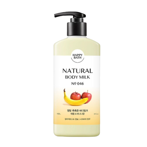 Happy Bath Really Moist Body Lotion Apple Banana Лосьон для тела с экстрактами банана и яблока - 400 мл