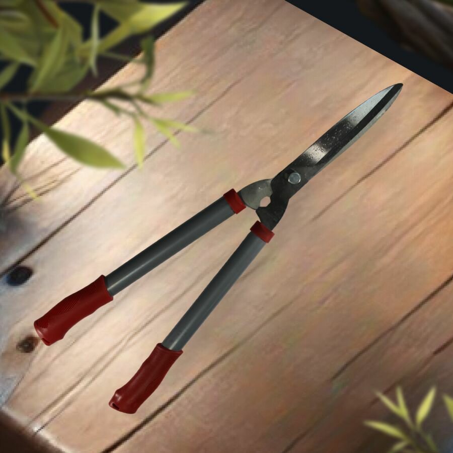 Садовые ножницы  профи  бордюрные  650 мм  обрезиненная ручка  РусТрейд 