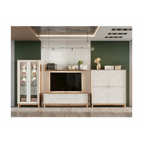 Ройбен Гарнитур для гостиной 2 Дуб ЗолотойБелый 141695₽