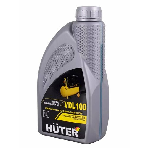 фото Масло компрессорное минеральное vdl 100 1л huter