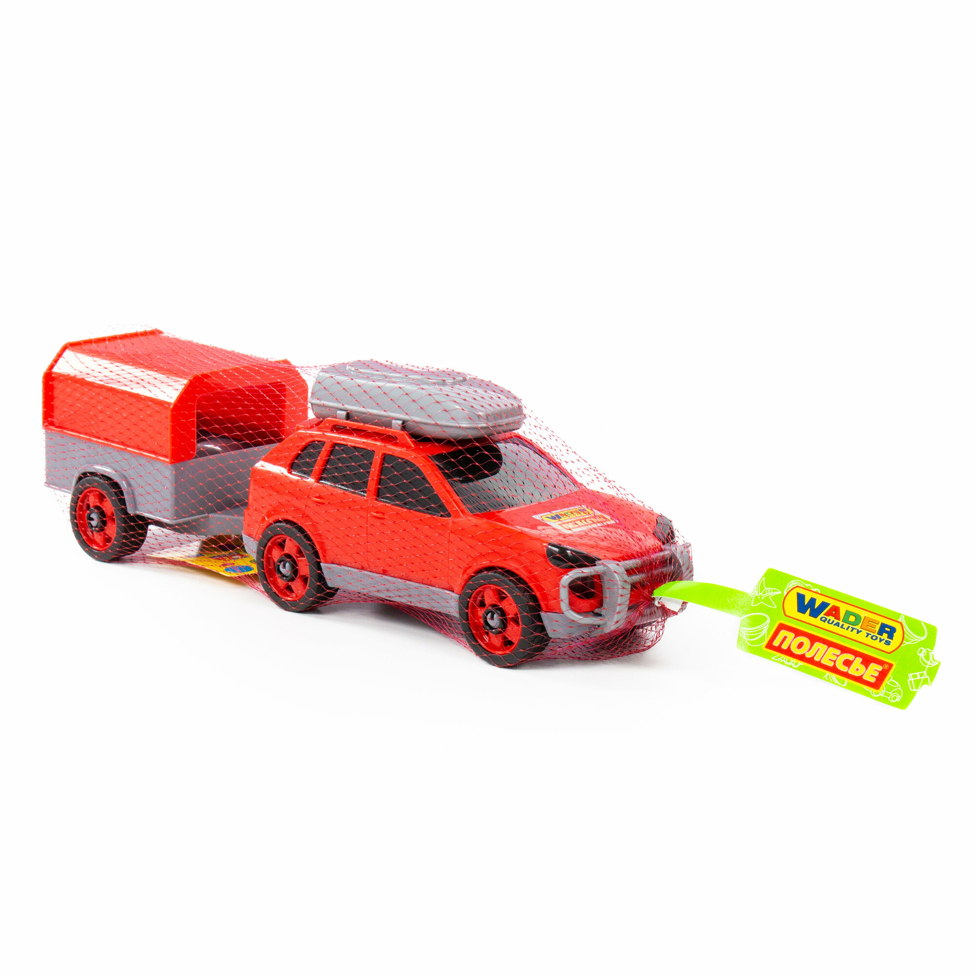 Автомобиль легковой с прицепом (в сеточке).