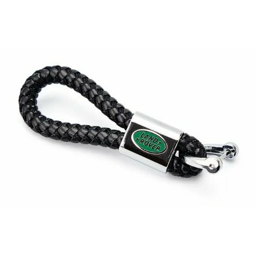 Брелок плетеная фактура Land Rover черный 285₽