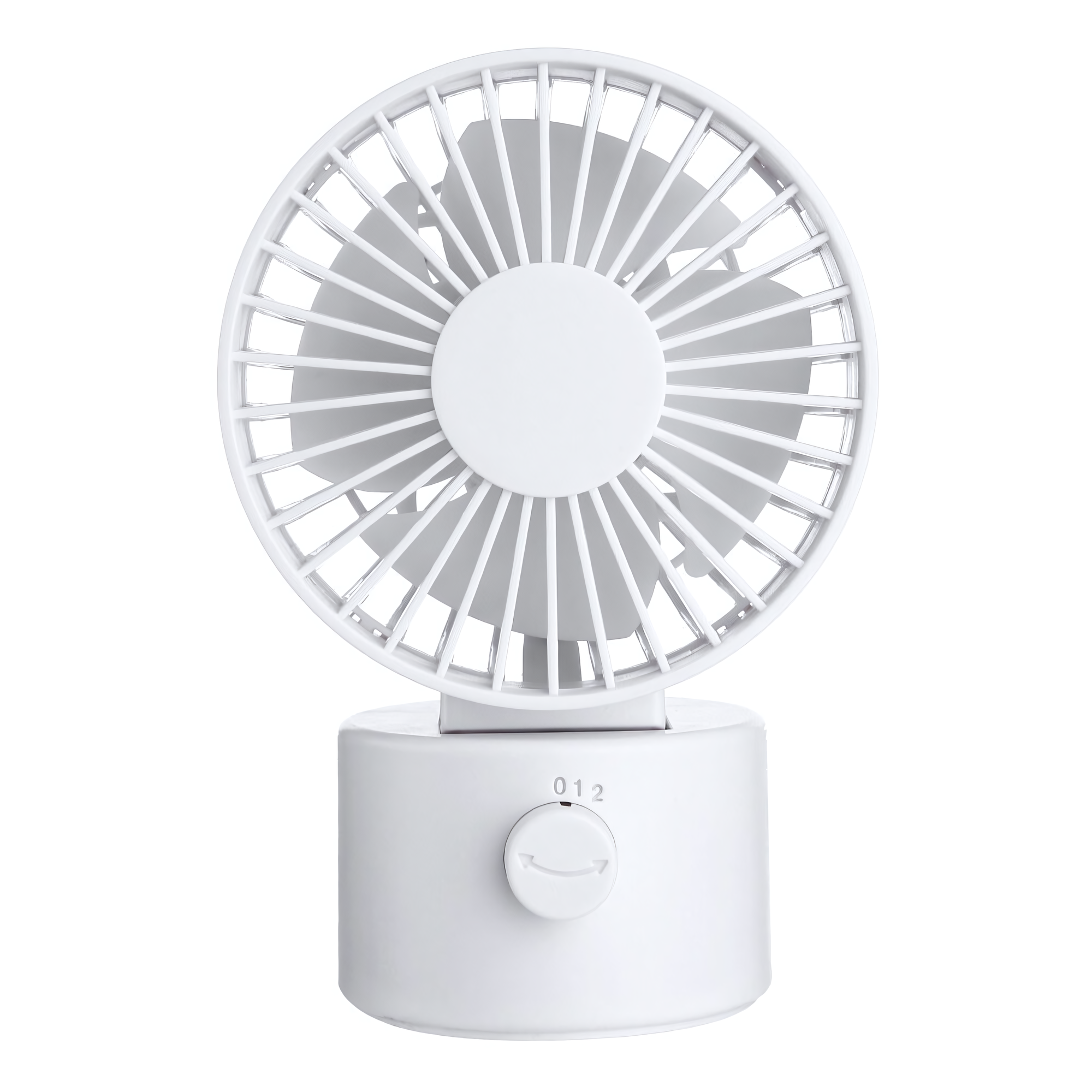 Настольный вентилятор Muji, USB, размер 15x10x7.5 см, цвет белый