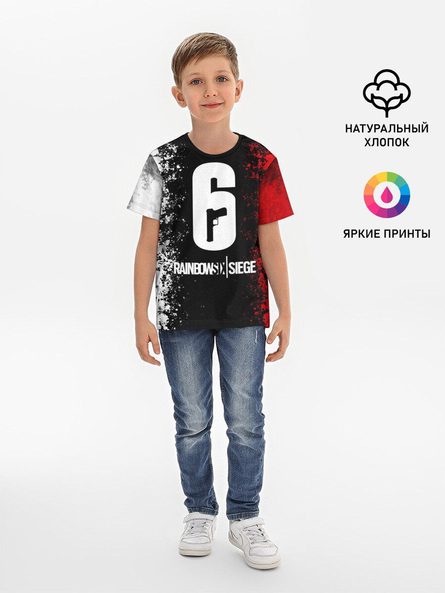 Футболка хлопковая детская Rainbow Six | Siege.